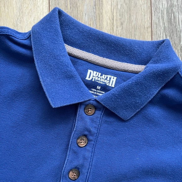 Duluth Trading Men polo shirt size M - Picture 5 of 9
